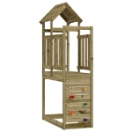 Torre da Gioco con Arrampicata 53x110x214 cm in Pino Impregnato