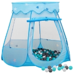 Tenda da Gioco per Bambini Blu con 250 Palline 102x102x82 cm