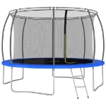 Set Trampolino Rotondo 366x80 cm 150 kg