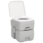 Set Toilette Portatile Campeggio Supporto Lavamani Tanica Acqua