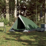 Tenda da Campeggio 2 Persone Verde 200x120x88/62cm Taffetà 185T
