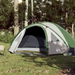 Tenda da Campeggio a Cupola per 4 Persone Verde Impermeabile