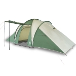 Tenda da Campeggio a Cupola per 6 Persone Verde Impermeabile