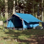 Tenda da Campeggio per 2 Persone Blu Impermeabile