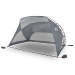 Tenda da Spiaggia Grigia 274x178x170/148 cm in Poliestere 185T