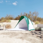 Tenda da Spiaggia Verde Mare 268x223x125 cm in Poliestere 185T
