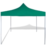 Tenda Pieghevole Verde 3 x 3 m