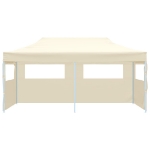 Tenda per Feste Pop-Up Pieghevole Crema 3 x 6 m