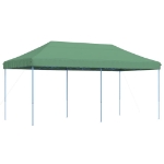 Tenda da Festa Pieghevole Pop-Up Verde 580x292x315 cm