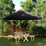 Tenda da Festa Pieghevole Pop-Up Nero 292x292x315 cm