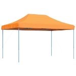 Tenda da Festa Pieghevole Pop-Up Arancione 292x292x315 cm