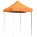 Tenda da Festa Pieghevole Pop-Up Arancione 200x200x306 cm