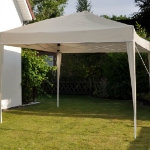 HI Tenda per Feste Pieghevole 3x3 m Beige