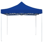 Gazebo Professionale Pieghevole Alluminio 2x2m Blu