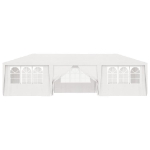 Gazebo Professionale con Pareti 4x9 m Bianco 90 g/m²