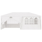 Gazebo Professionale con Pareti 4x6 m Bianco 90 g/m²