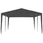 Gazebo Professionale 4x6 m Antracite 90 g/m²