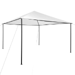 Gazebo da Giardino 4x4x3 m Bianco 180 g/m²