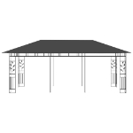 Gazebo con Zanzariera 6x3x2,73 m Antracite