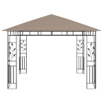 Gazebo con Zanzariera 3x3x2,73 m Talpa 180 g/m²