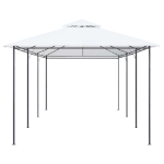 Gazebo 600x298x270 cm Bianco 180g/m²