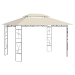 Gazebo 4x3x2,7 m Crema 160 g/m²