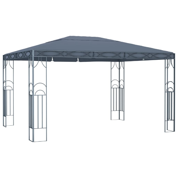 Gazebo 400x300 cm Antracite