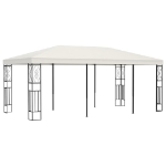 Gazebo 3x6 m Crema in Tessuto