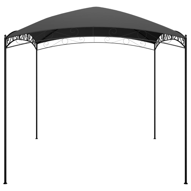 Gazebo 3x4x2,65 m Antracite 180 g/m²