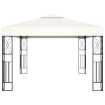 Gazebo 3x4 m Crema in Tessuto