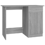 Scrivania Grigio Sonoma 100x50x76 cm in Legno Multistrato