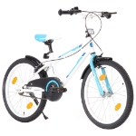 Bici per Bambini 20 Pollici Blu e Bianca