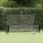 Porta da Calcio a Rimbalzo 2 in 1 202x104x120 cm in Acciaio