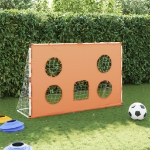 Porta Calcio Bambini Tappeto Bersagli e Pallone 182x62x118 cm