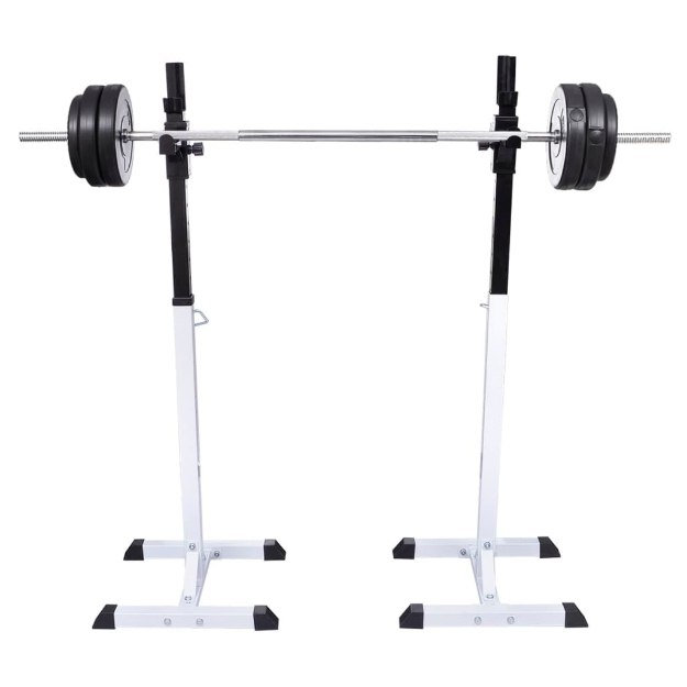 Squat Set Supporti per Esercizi Sollevamento Pesi