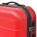 Set Trolley 3 pz Rosso