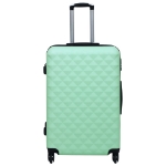 Set Valigie Trolley a Custodia Rigida 3 pz Menta in ABS