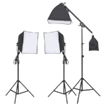 Kit per Studio Fotografico con Set di Luci