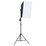 Kit per Studio Fotografico con Set Luci, Fondale e Riflettore