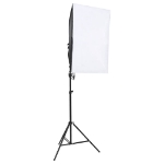 Kit per Studio Fotografico con Set di Luci e Fondale