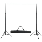 Kit Studio Fotografico con Set di Luci, Fondale e Riflettore