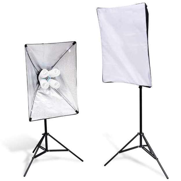 2 Stativi per Illuminazione con Softbox