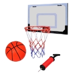 Set Canestro da Minibasket al Coperto con Palla e Pompa