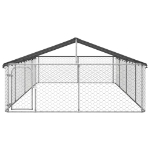 Gabbia per Cani da Esterno con Tetto 600x300x150 cm