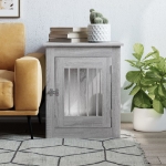 Gabbia Cani da Arredamento Grigio Sonoma 55x75x65cm Multistrato