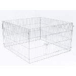 @Pet Recinto per Animali da Esterno Complete 116x116x65 cm in Metallo