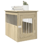 Gabbia Cani da Arredamento Rovere Sonoma 55x75x65cm Multistrato