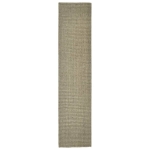 Tappeto in Sisal per Tiragraffi Tortora 80x350 cm