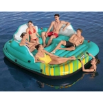 Bestway Isola Gonfiabile per 5 Persone Sunny Lounge 291x265x83 cm