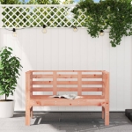 Panca da Giardino 111,5x53x71 cm in Legno Massello di Douglas